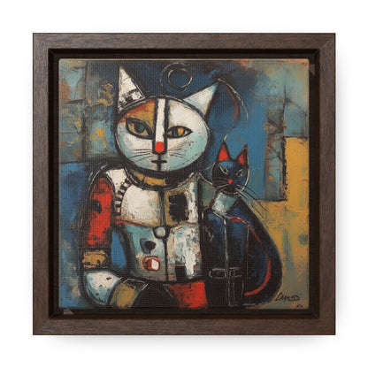 Cat 38, Gallery Canvas Wraps, Square Frame