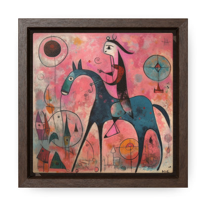 The Dreams of the Child 7, Gallery Canvas Wraps, Square Frame