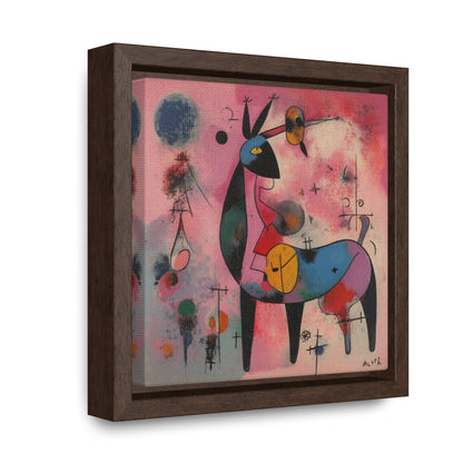 The Dreams of the Child 25, Gallery Canvas Wraps, Square Frame