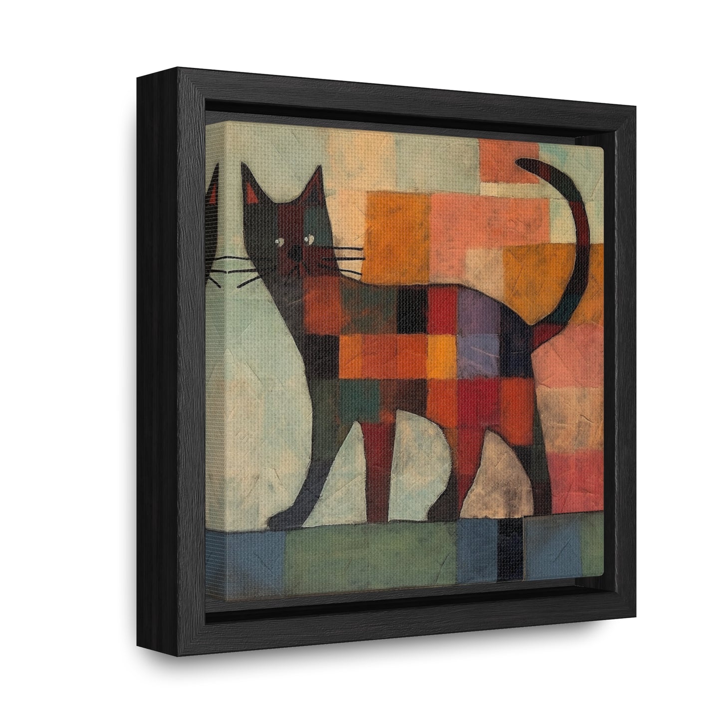 Cat 24, Gallery Canvas Wraps, Square Frame