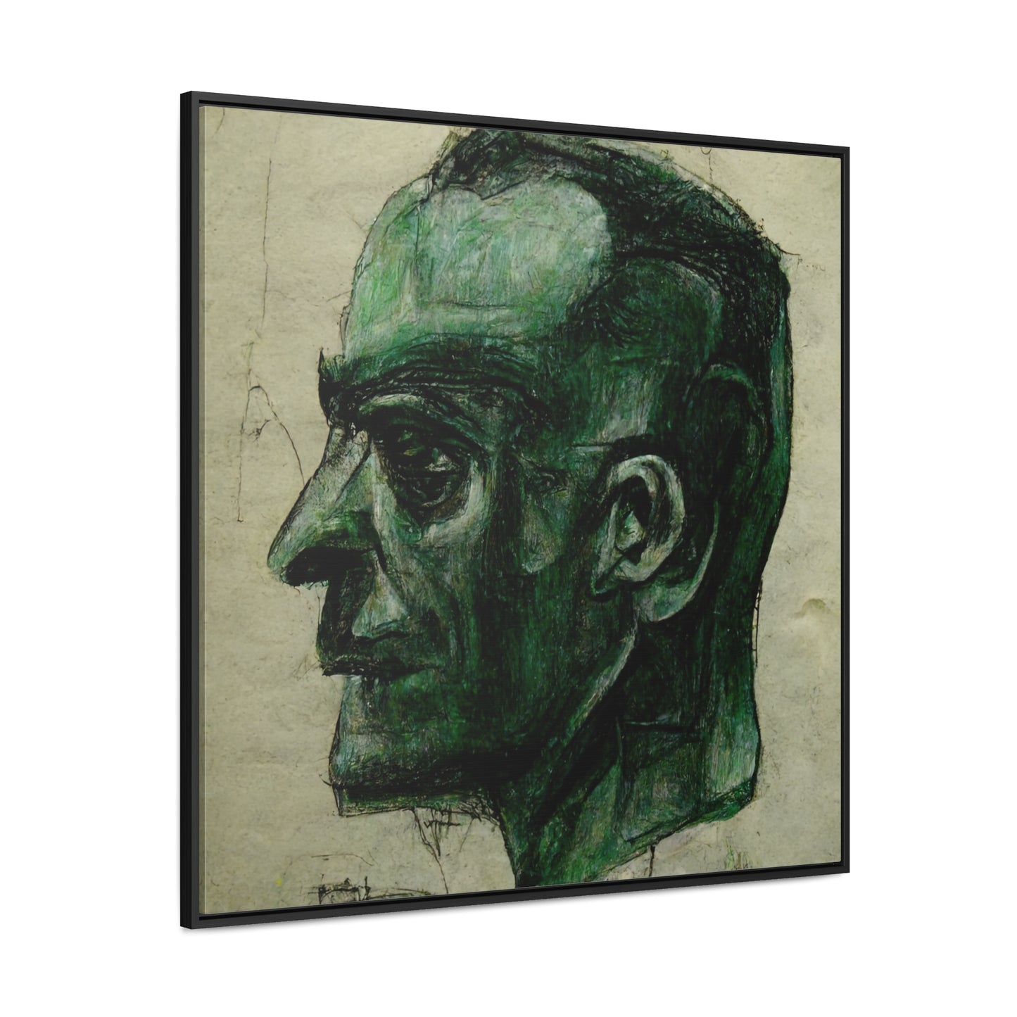 Heads 11, Valentinii, Gallery Canvas Wraps, Square Frame