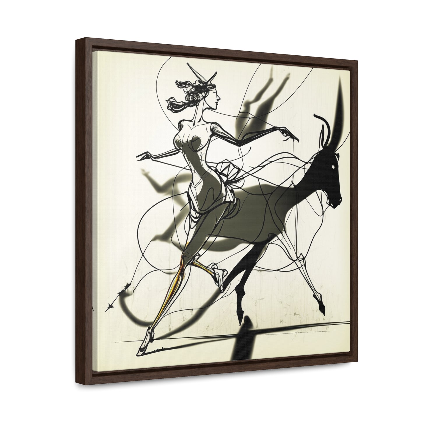 Naivia 11, Gallery Canvas Wraps, Square Frame