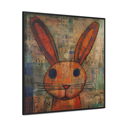 Rabbit 12, Gallery Canvas Wraps, Square Frame