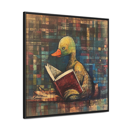 Duck 4, Gallery Canvas Wraps, Square Frame