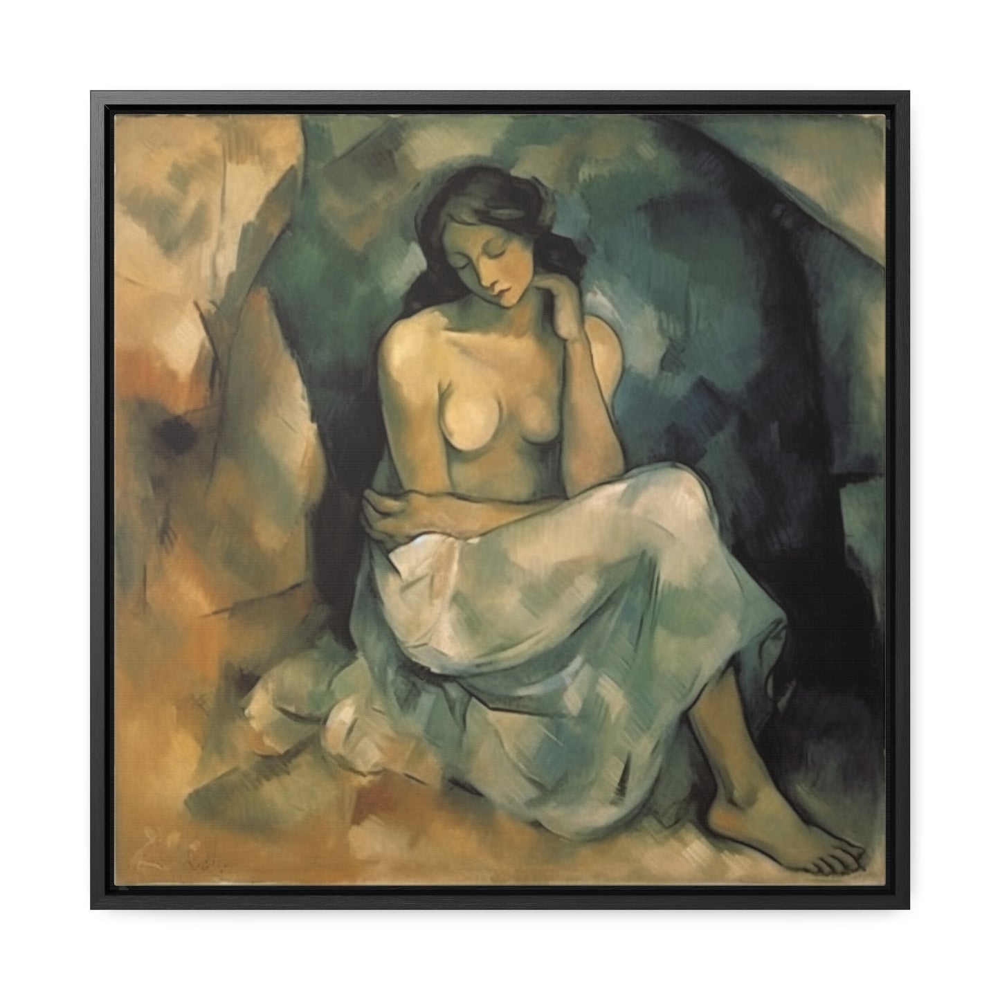 Women 12, Valentinii, Gallery Canvas Wraps, Square Frame