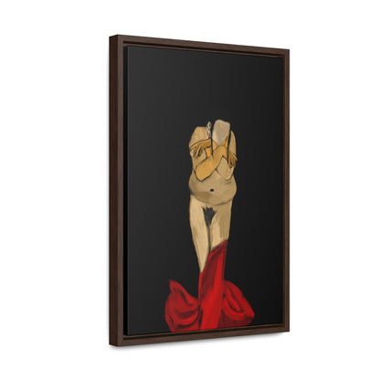 Shame, Original Eduard Pavel, Gallery Canvas Wraps, Vertical Frame