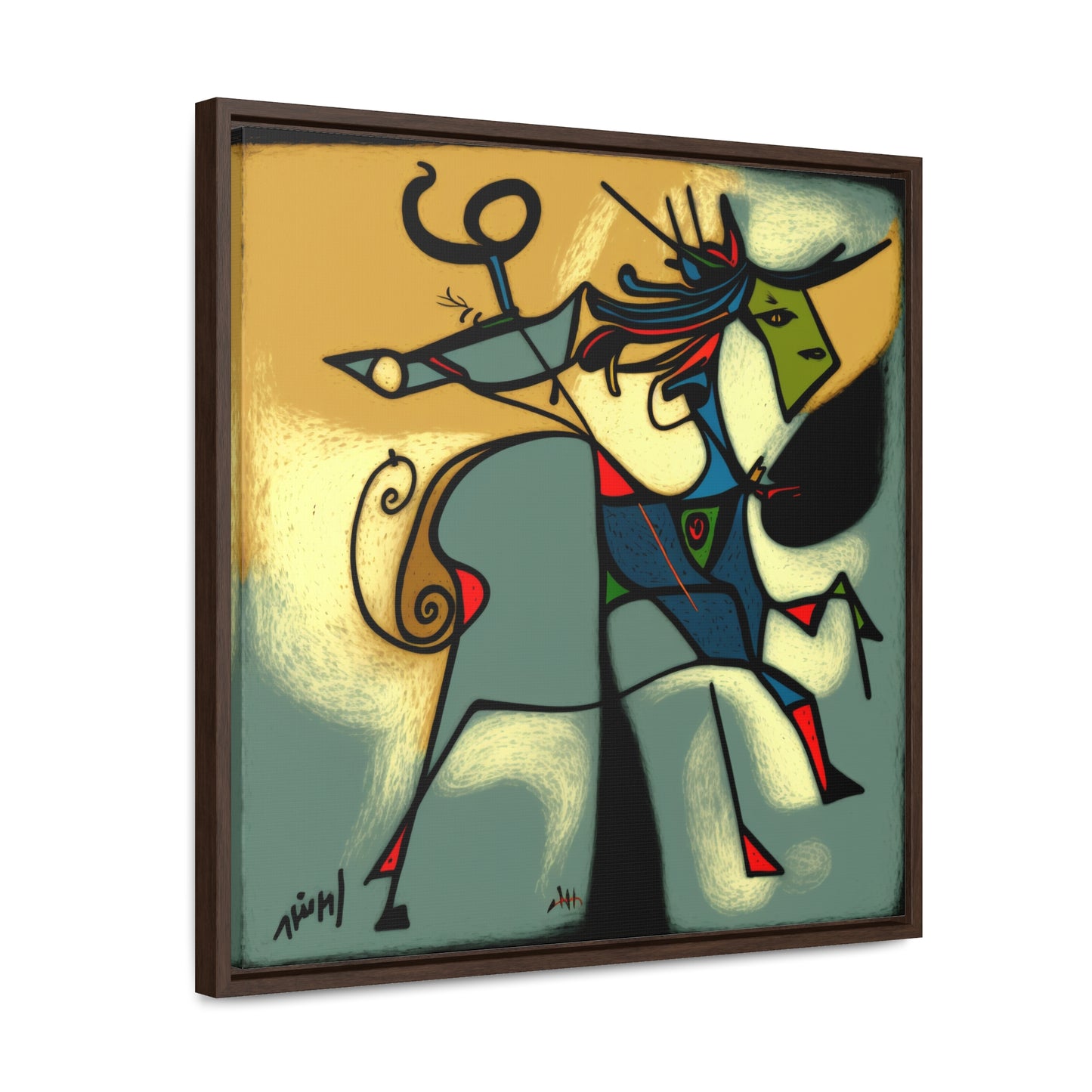 Naivia 36, Gallery Canvas Wraps, Square Frame