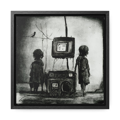 Childhood Wave 8, Valentinii, Gallery Canvas Wraps, Square Frame