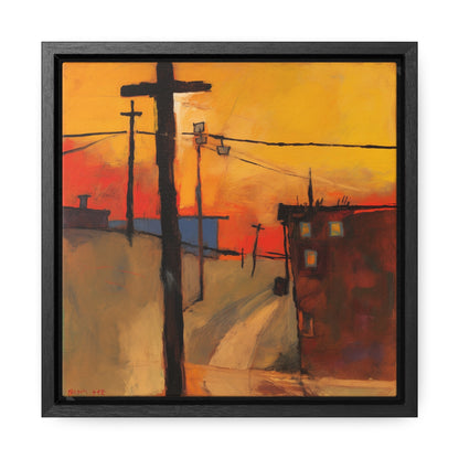 Land of the Sun 70, Valentinii, Gallery Canvas Wraps, Square Frame