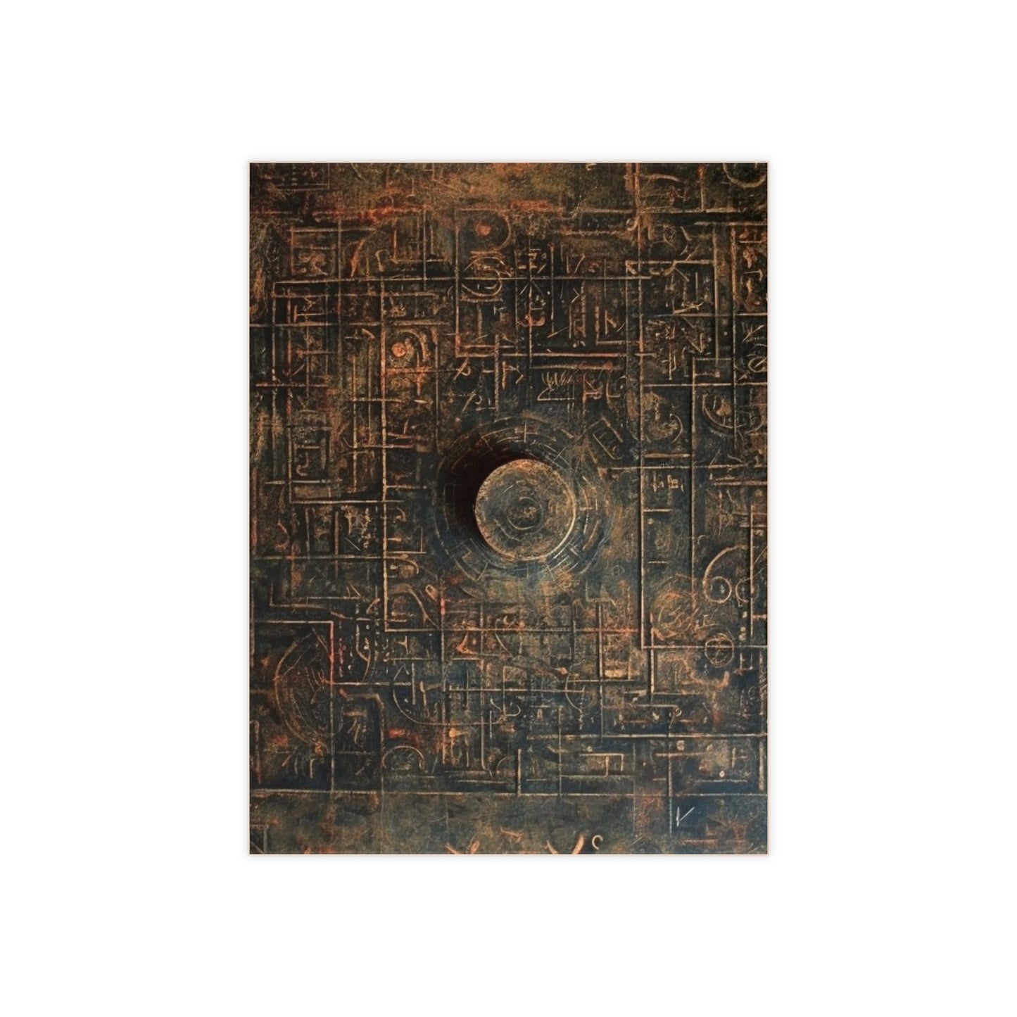 Math I, Ceramic Photo Tile