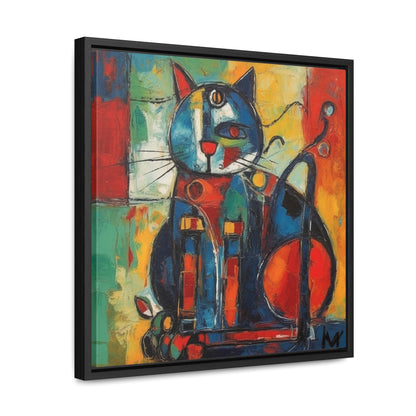 Cat 69, Gallery Canvas Wraps, Square Frame