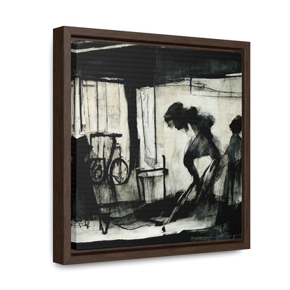 Domestic Memories 17, Valentinii, Gallery Canvas Wraps, Square Frame