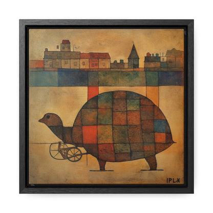 Turtle 17, Gallery Canvas Wraps, Square Frame