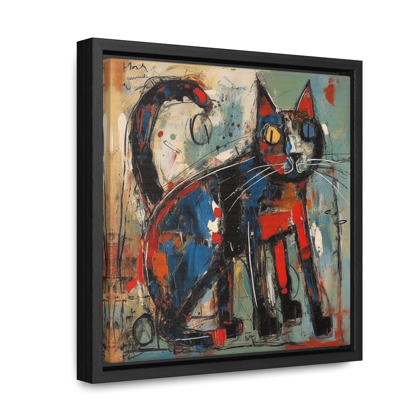 Cat 88, Gallery Canvas Wraps, Square Frame