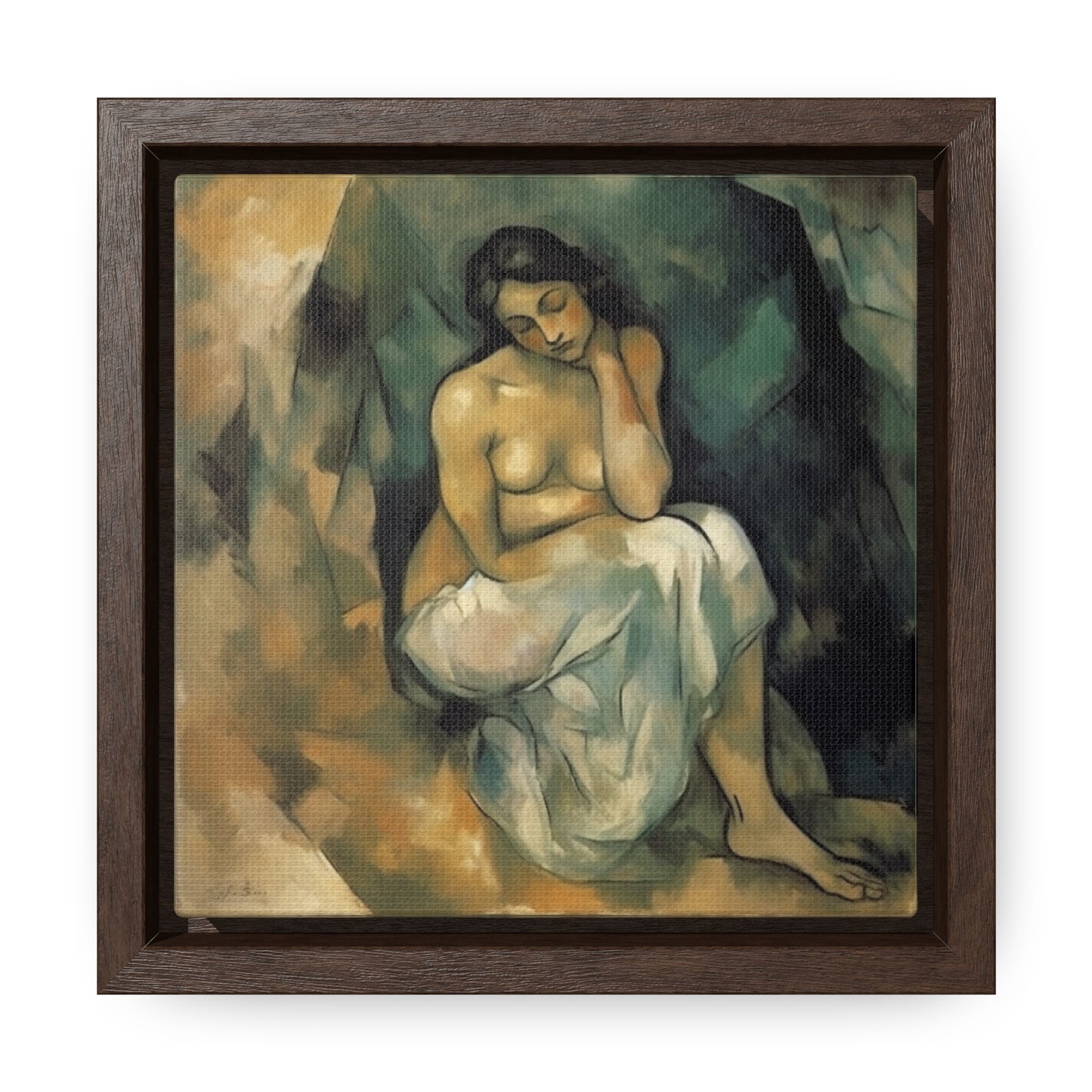 Women 5, Valentinii, Gallery Canvas Wraps, Square Frame