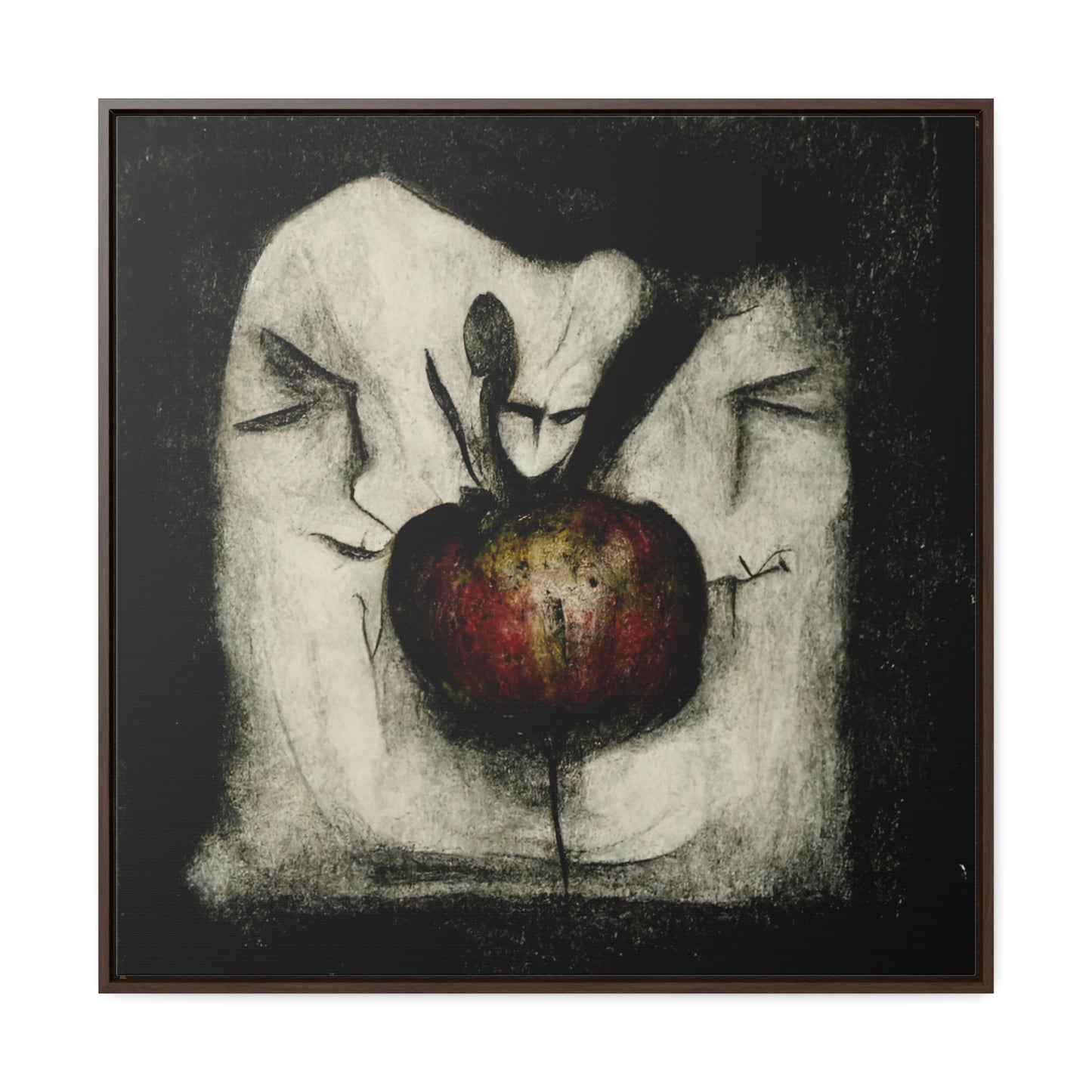 Apple 4, Valentinii, Gallery Canvas Wraps, Square Frame