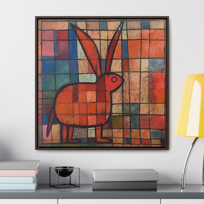 Rabbit 29, Gallery Canvas Wraps, Square Frame