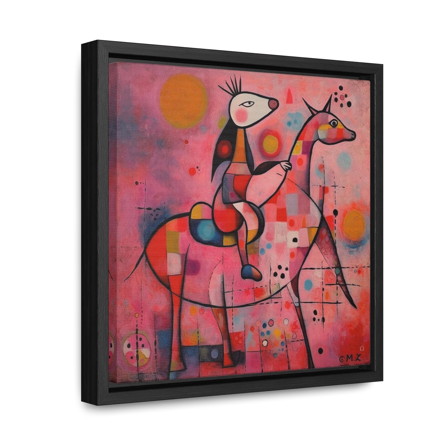 The Dreams of the Child 5, Gallery Canvas Wraps, Square Frame