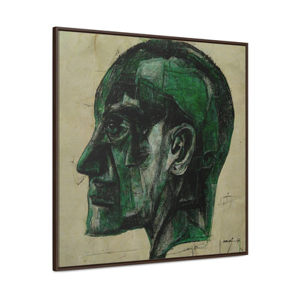 Heads 5, Valentinii, Gallery Canvas Wraps, Square Frame