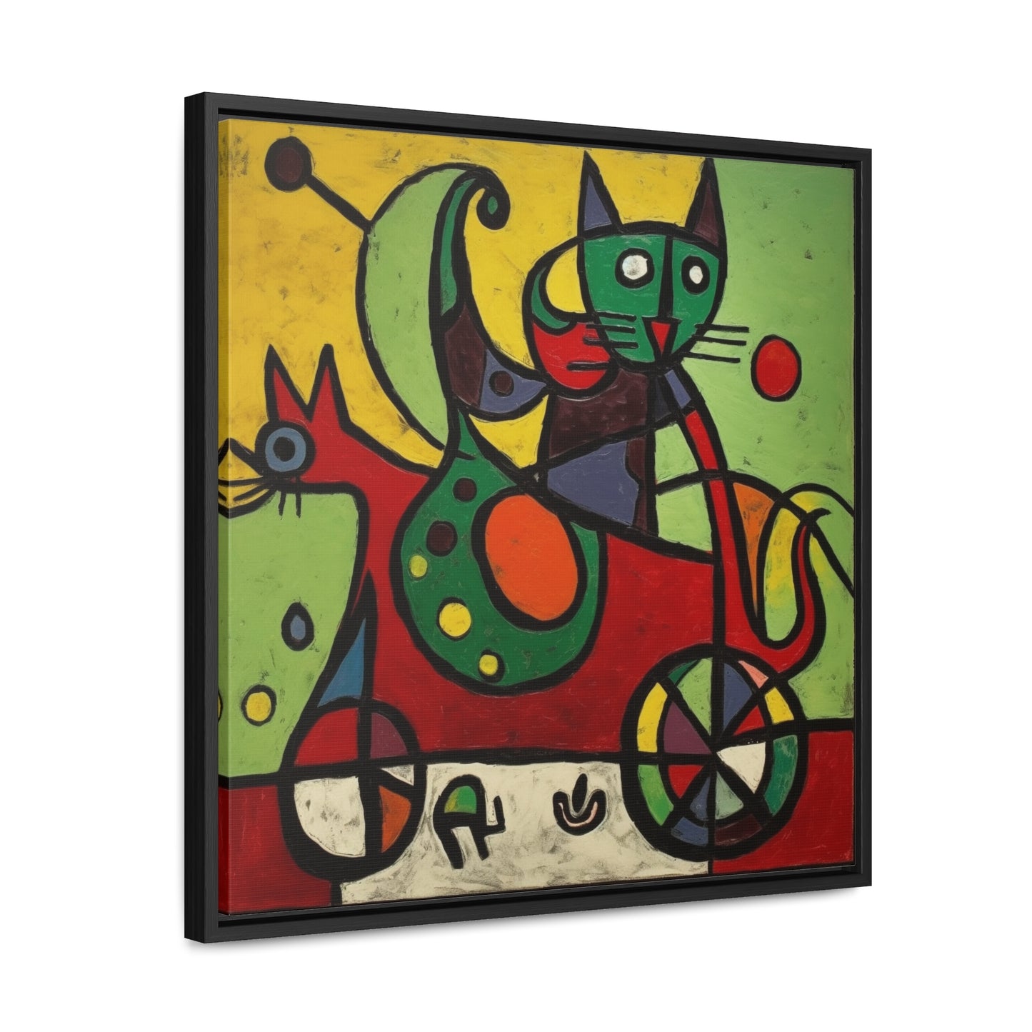 Cat 149, Gallery Canvas Wraps, Square Frame