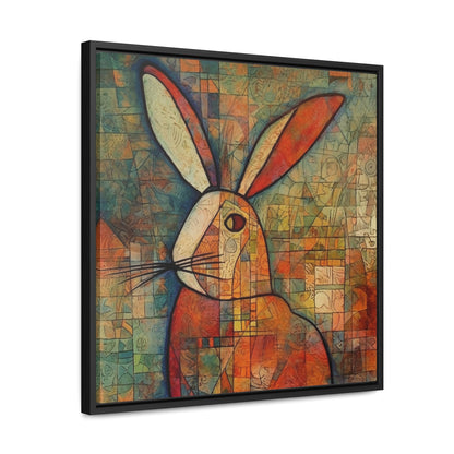 Rabbit 5, Gallery Canvas Wraps, Square Frame