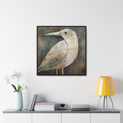 Bird 9, Gallery Canvas Wraps, Square Frame