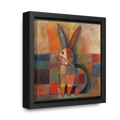 Rabbit 18, Gallery Canvas Wraps, Square Frame