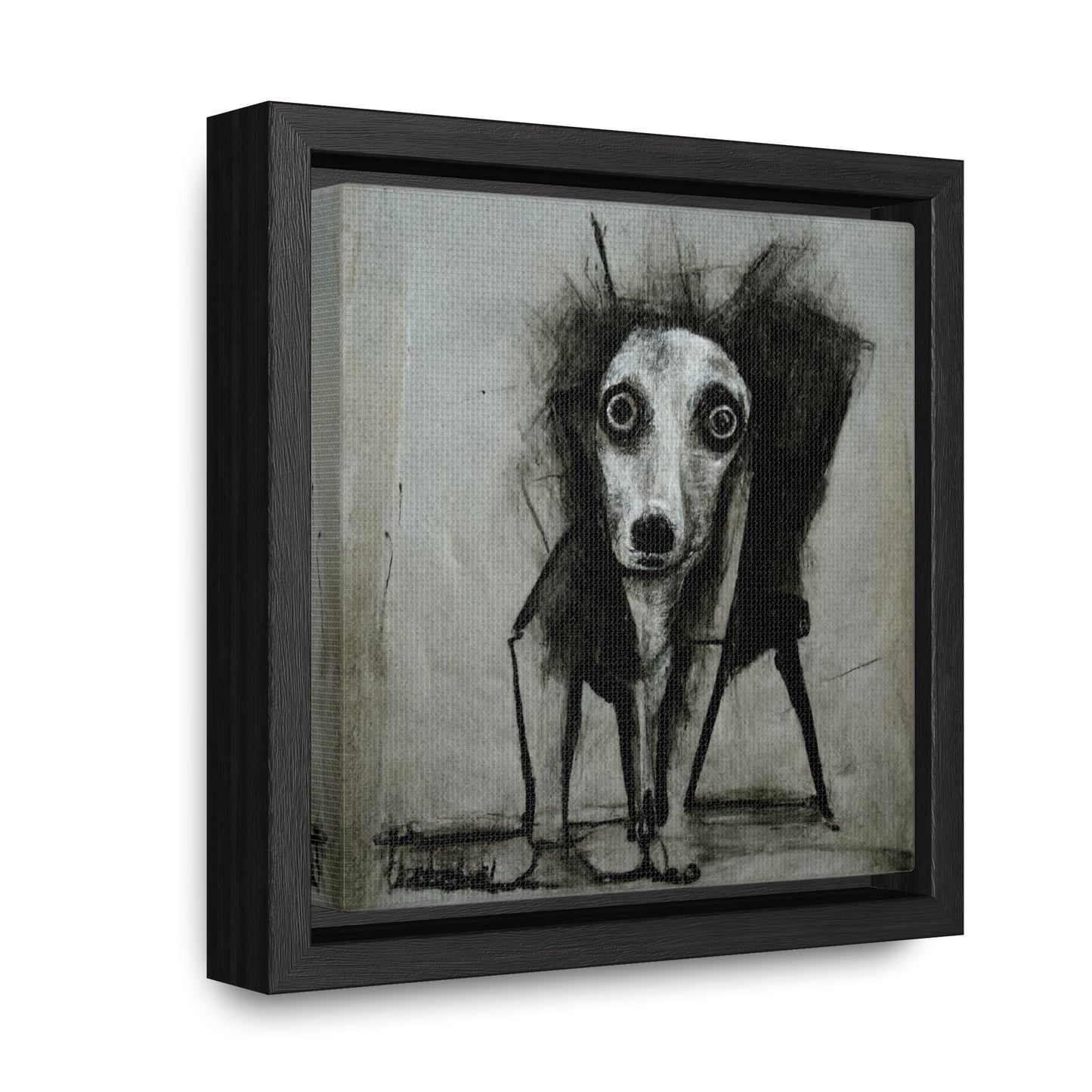 Dogs and Puppies 10, Valentinii, Gallery Canvas Wraps, Square Frame
