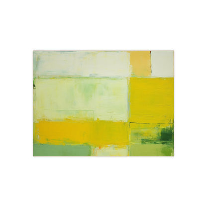 Yellow 10 , Ceramic Photo Tile