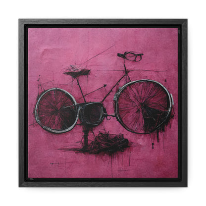 Bicycle 4, Valentinii, Gallery Canvas Wraps, Square Frame