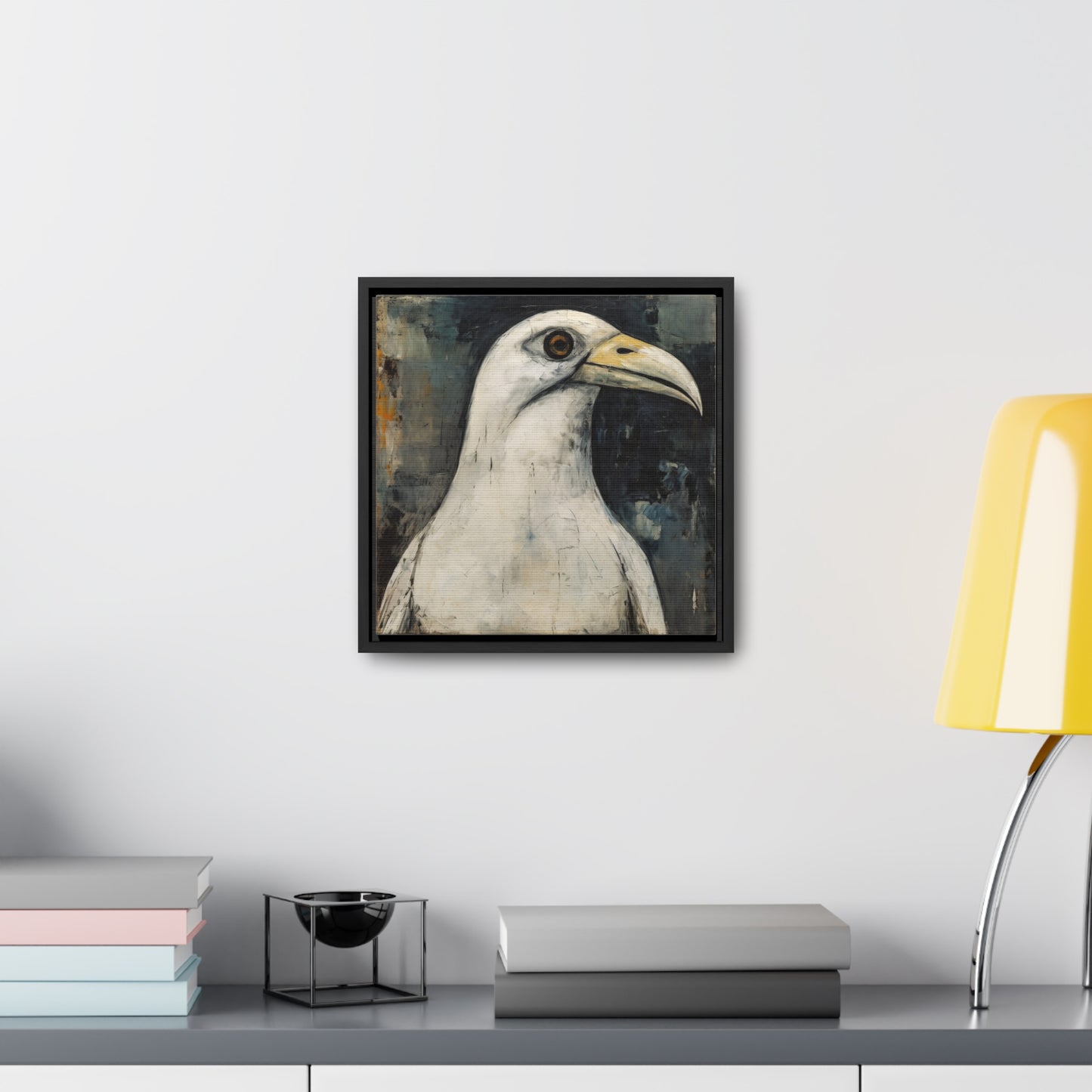 Bird 18, Gallery Canvas Wraps, Square Frame