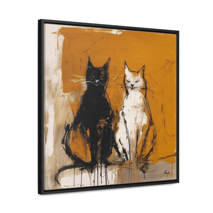 Cat 17, Gallery Canvas Wraps, Square Frame