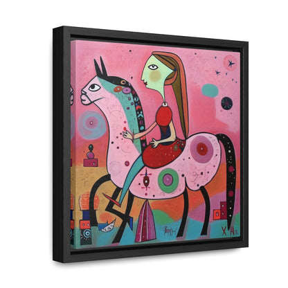 The Dreams of the Child 54, Gallery Canvas Wraps, Square Frame