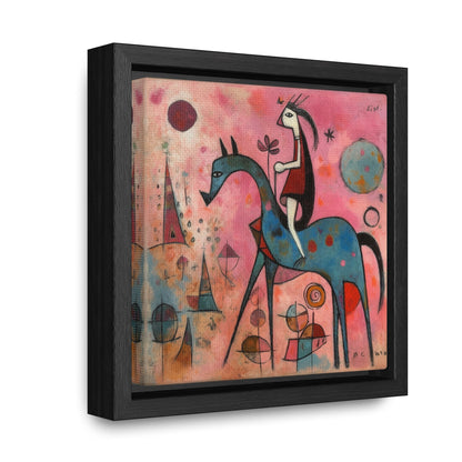 The Dreams of the Child 4, Gallery Canvas Wraps, Square Frame