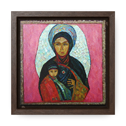 Mary and the Child 11, Valentinii, Gallery Canvas Wraps, Square Frame