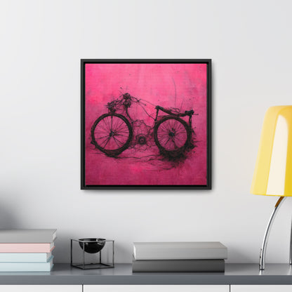 Bicycle 2, Valentinii, Gallery Canvas Wraps, Square Frame