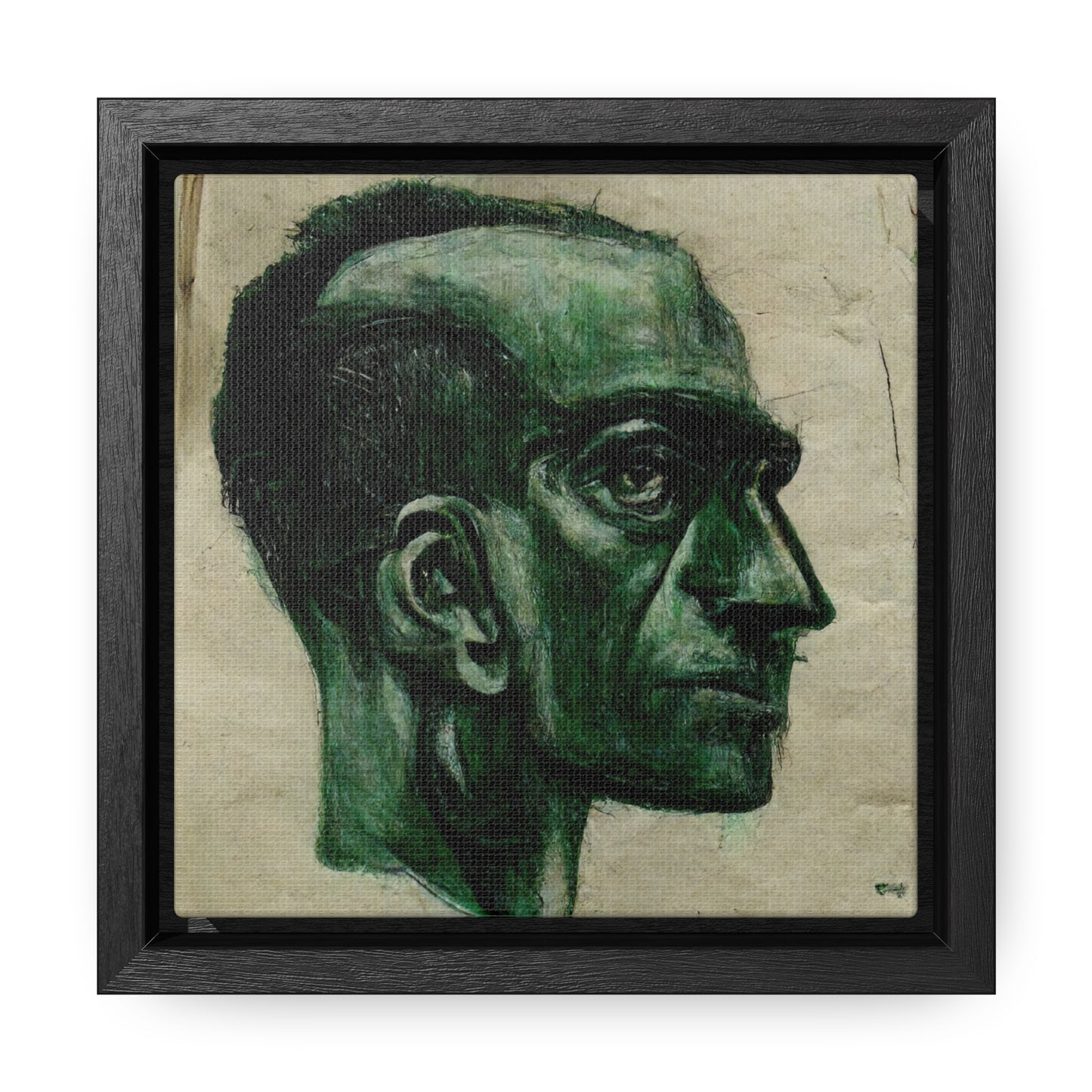 Heads 13, Valentinii, Gallery Canvas Wraps, Square Frame