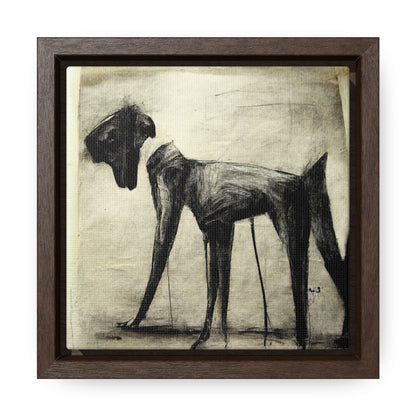 Dogs and Puppies 23, Valentinii, Gallery Canvas Wraps, Square Frame