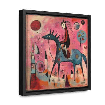 The Dreams of the Child 22, Gallery Canvas Wraps, Square Frame