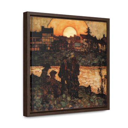 Land of the Sun 47, Valentinii, Gallery Canvas Wraps, Square Frame