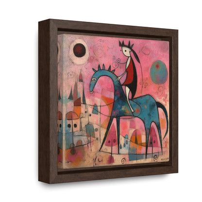 The Dreams of the Child 42, Gallery Canvas Wraps, Square Frame