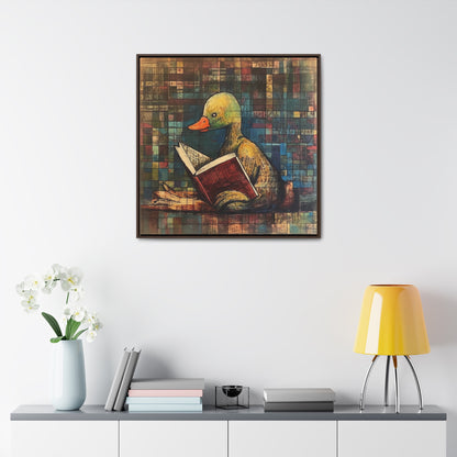 Duck 4, Gallery Canvas Wraps, Square Frame