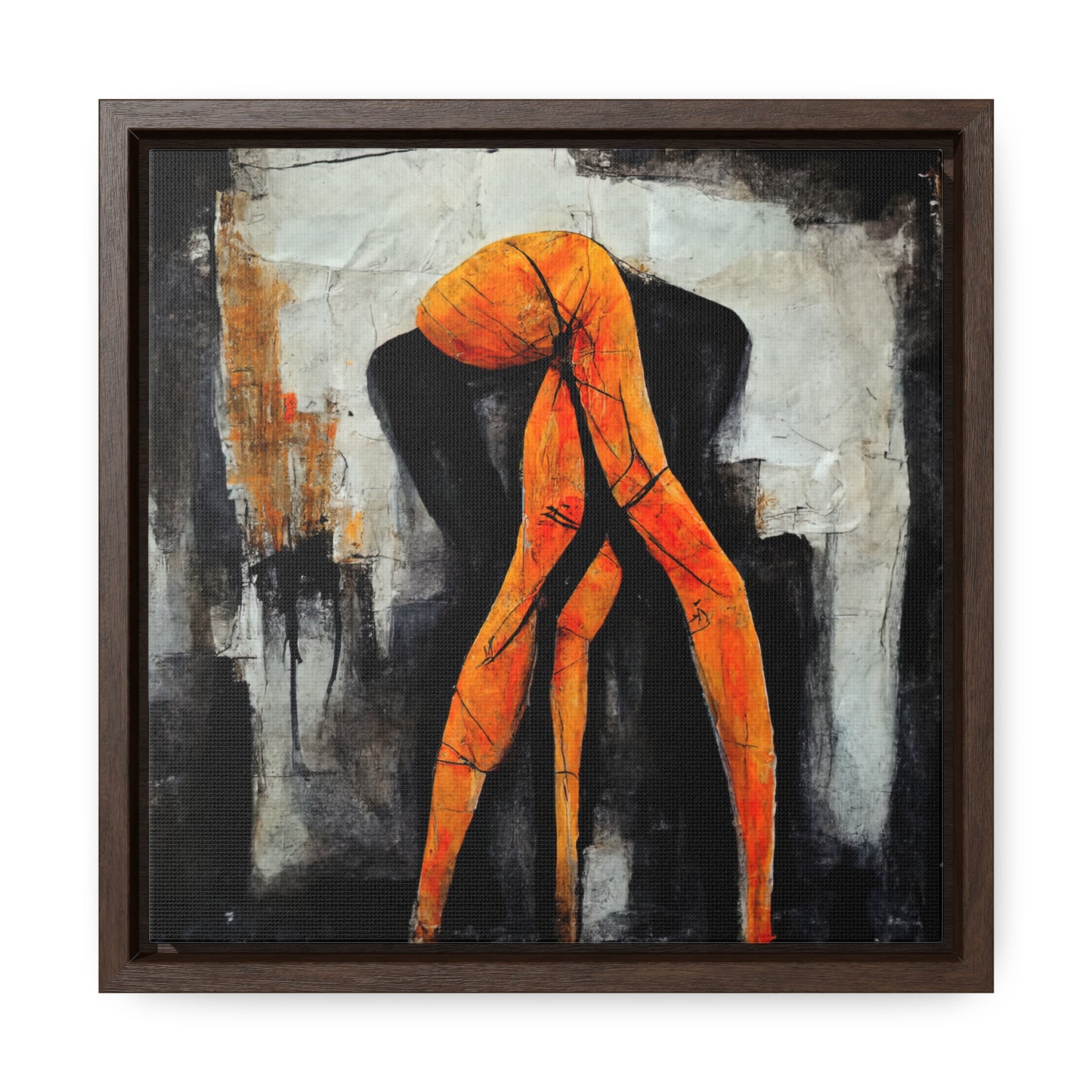 Feet and Drama 7, Valentinii, Gallery Canvas Wraps, Square Frame