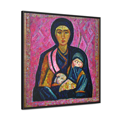 Mary and the Child 17, Valentinii, Gallery Canvas Wraps, Square Frame