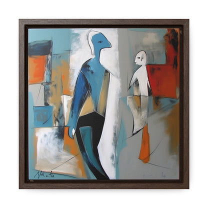 Sad Man 30, Valentinii, Gallery Canvas Wraps, Square Frame