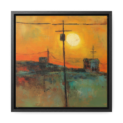 Land of the Sun 53, Valentinii, Gallery Canvas Wraps, Square Frame