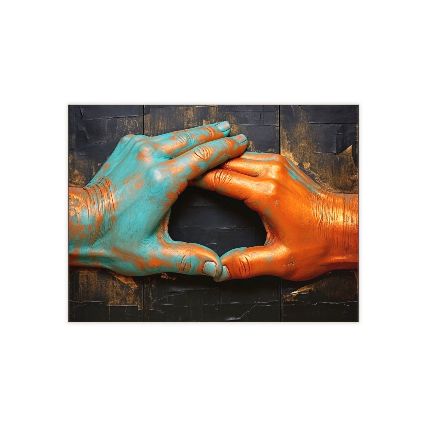 Hands 95, Ceramic Photo Tile