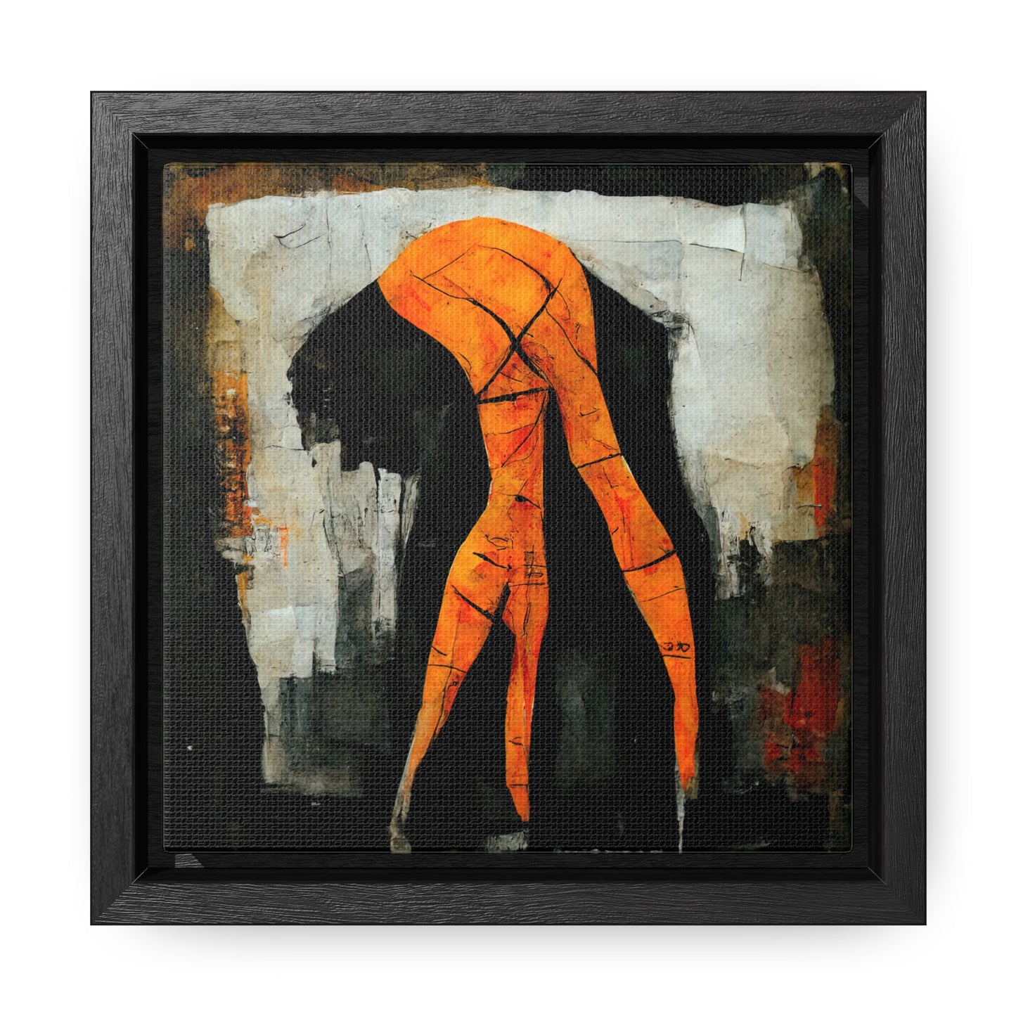 Feet and Drama 5, Valentinii, Gallery Canvas Wraps, Square Frame