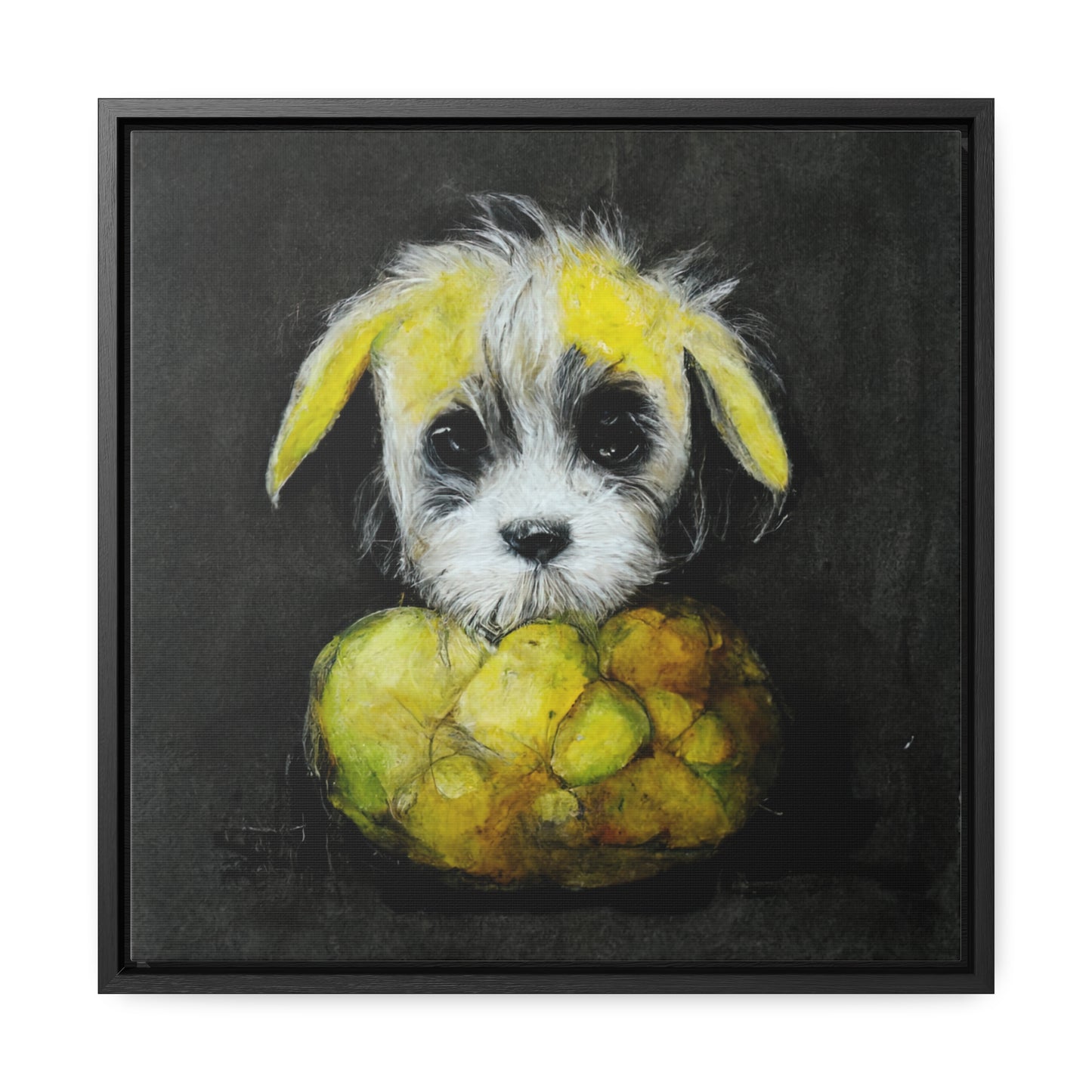 Dogs and Puppies 7, Valentinii, Gallery Canvas Wraps, Square Frame