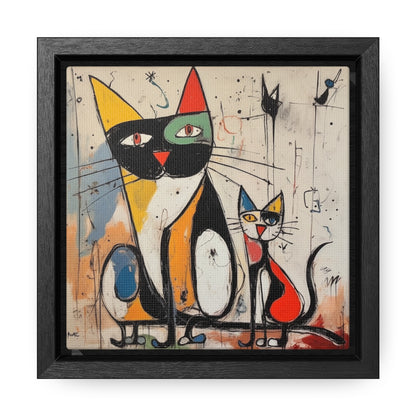 Cat 43, Gallery Canvas Wraps, Square Frame